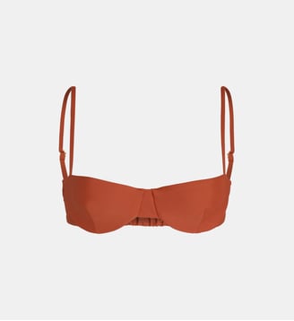 Haut de maillot de bain corbeille Ingrid - Juillet - Orange