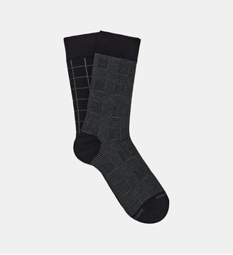 Coffret de chaussettes classiques - Doré Doré - Noir