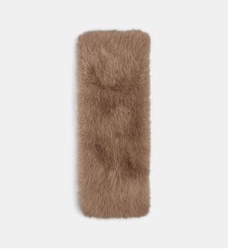 Echarpe Holly effet fourrure - Galeries Lafayette - Beige clair