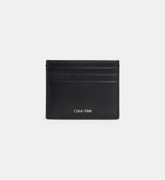 Porte-cartes signature RFID - Calvin Klein - Noir