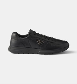 Baskets basses Prax 2.0 en cuir - Prada - Noir