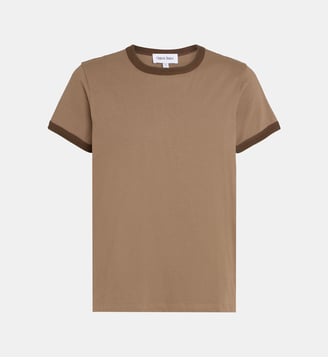 T-shirt True Heavy Ringer - Organic Basics - Shadow