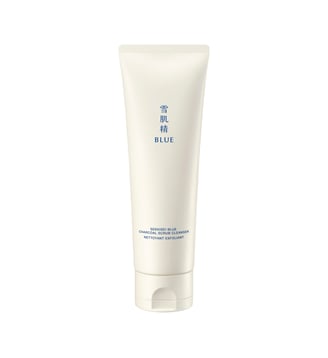 Nettoyant Exfoliant au charbon, purifiant et apaisant - Sekkisei Blue