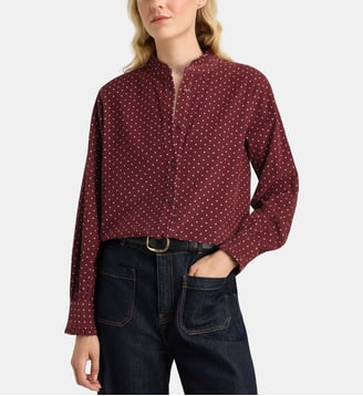 Chemise droite Detroit Cordl velours milleraies - Galeries Lafayette - Bordeaux