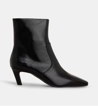 Bottines à talons Constance - Galeries Lafayette - Noir