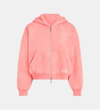 Sweat-shirt à capuche zippé Baker - Dickies - Rose vif