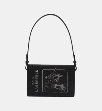 Sac à main minaudière - Karl Lagerfeld - Noir