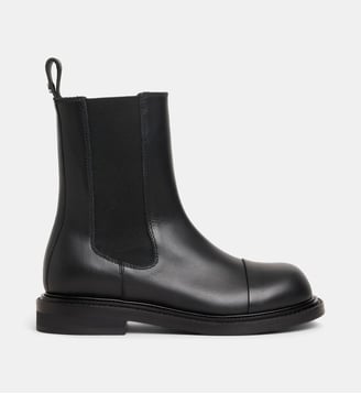 Chelsea Boots Olivia cuir - Moschino - Noir
