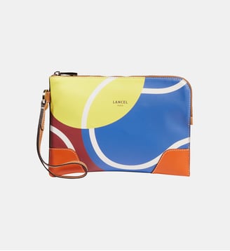 Pochette signature à motif - Lancel - Multicolore
