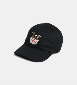 Casquette Bumper Sticker coton - Carhartt WIP - Noir