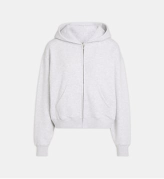 Hoodie zippé Serif - Sporty & Rich - Gris