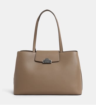 Sac cabas Rue St Guillaume - Karl Lagerfeld - Dark taupe