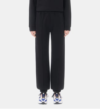 Pantalon de jogging en coton mélangé signature - Valentino Garavani - Nero