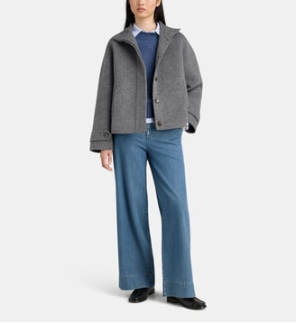 Manteau court Oxana - Jodhpur - Gris