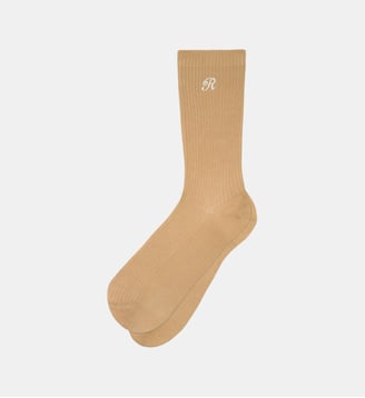 Chaussettes hautes Dancer en coton mélangé - Roseanna - Bleu