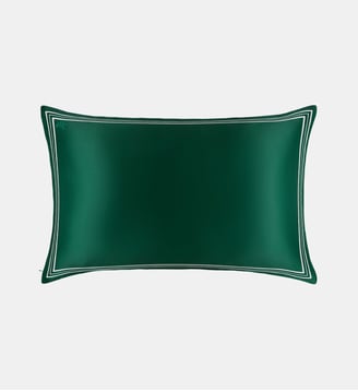 Taie D'Oreiller Pure Soie Queen - Slip Silk - Vert