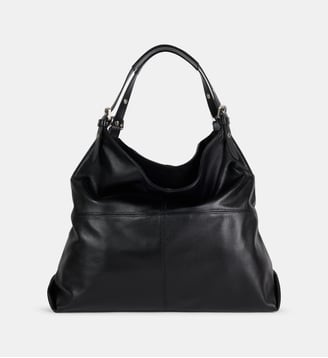 Sac hobo Athena en cuir - Nat & Nin - Noir