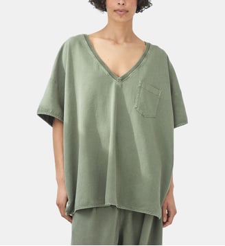 Top mi-long ample  - American Vintage - Argile