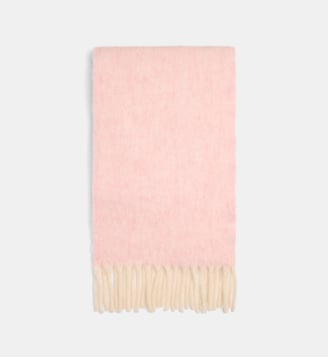 Echarpe Sara douce et moelleuse 258 gr - Galeries Lafayette - Rose pâle