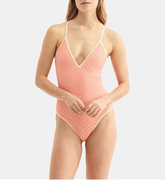 Maillot de bain 1 pièce Lounge - Eres - Rose