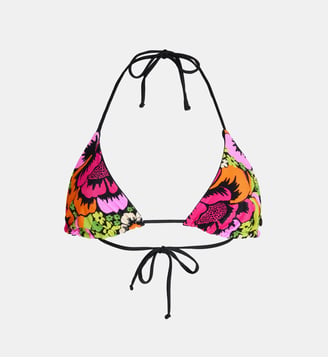 Soutien-gorge triangle de bain réversible Carioca Revo floral - Rip Curl - Floral