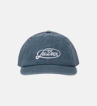 Casquette coton signature - Les Deux - Dark denim blue