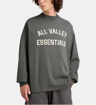 T-shirt long ample Merch coton - Fear Of God - Gris