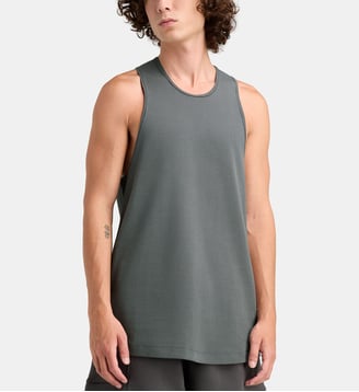 Débardeur long coton côtelé stretch - Fear Of God - Gris