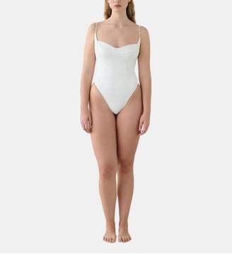 Maillot de bain 1 pièce Nina - Belamer - Blanc