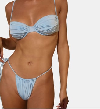 Culotte de bain brésilienne Tina - Belamer - Ice blue