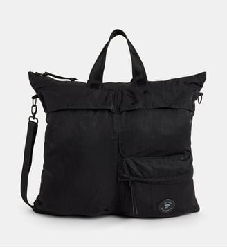 Sac de week-end en nylon - C.P. Company - Black