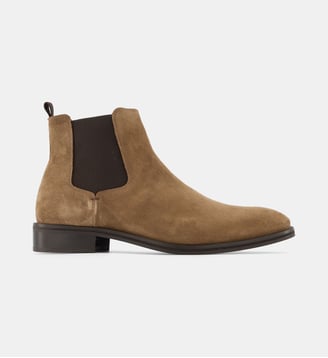 Bottines Chelsea Orion cuir - Comptoir GL - Camel