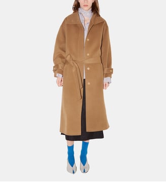 Manteau long Swan en laine - Roseanna - Beige