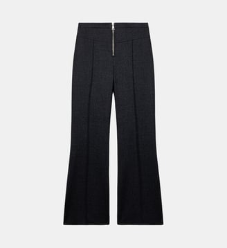 Pantalon Deal en laine - Roseanna - Anthracite