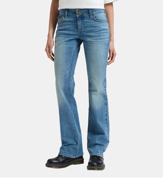 Jean Jessica bootcut stretch taille basse - Lee - Bleu jean clair