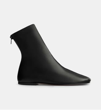 Bottines Floor en cuir - Jude - Noir