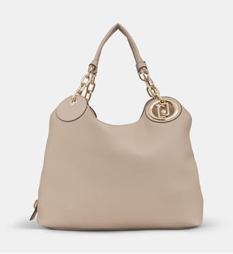 Sac cabas Faiza grainé - Liu Jo - Beige