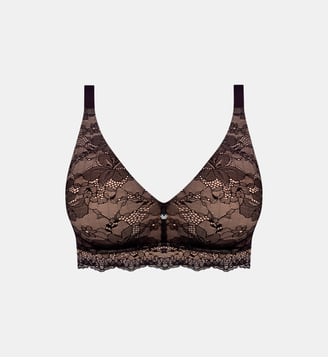 Soutien-gorge souple Essence - Wacoal - Noir