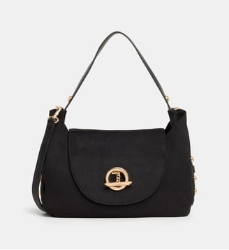 Sac à main clous cuir suédé - Liu Jo - Nero