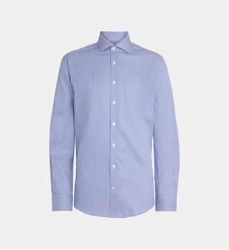 Chemise slim Ferrante - Bruun & Stengade - Navy