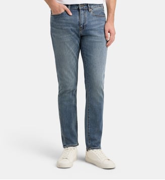 Jean slim 32R coton denim - Armani Exchange - Bleu denim