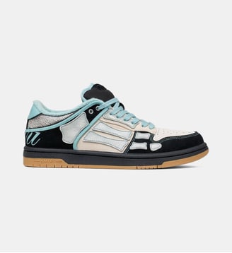 Basket basses Skel Top Low imprimé signature - Amiri - Noir