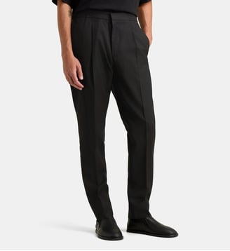 Pantalon Drew en laine - Officine Générale - Black