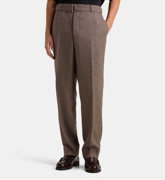 Pantalon Hoche en laine - Officine Générale - Beige et marron