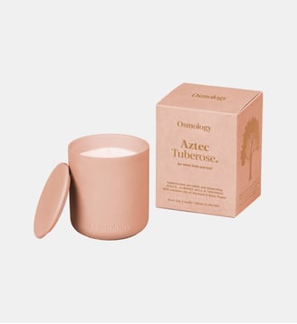Tubéreuse Aztèque - Bougie Parfumée - Osmology - Rose