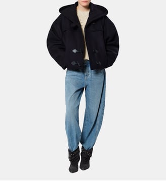 Manteau court Trixie - Isabel Marant - Dark navy