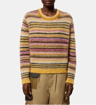 Pull en laine Morine - Isabel Marant - Mustard