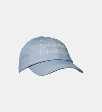 Casquette Saprint coton bio - Samsoe Samsoe - Bleu used