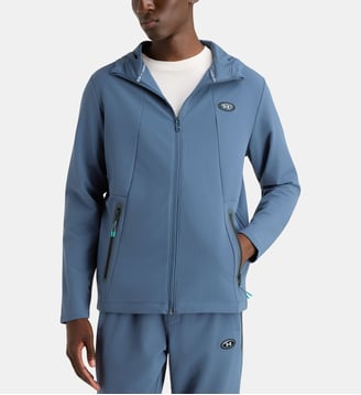 Veste zippée Utility Woven Winterized - Under Armour - Bleu gris