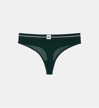 String Double Layering - Lacoste - Vert foncé